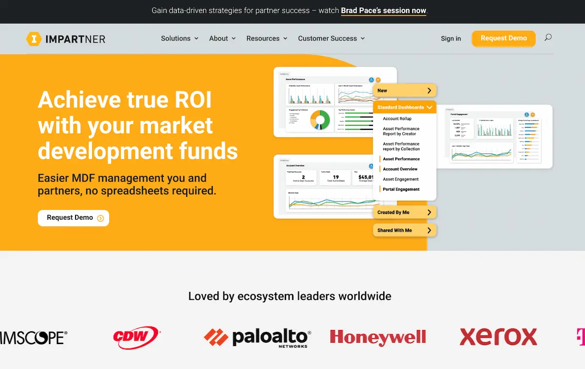 Impartner is one example of a MDF management platform that automates the fund management process.